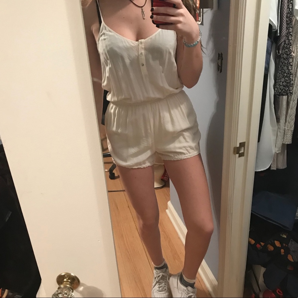 Adorable Off White Romper